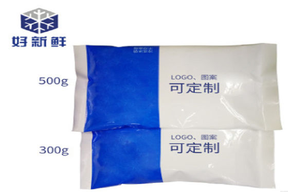 Customized Color / Logo Cold Chain Packaging NY/PE Frozen Packs For Meat Delivery