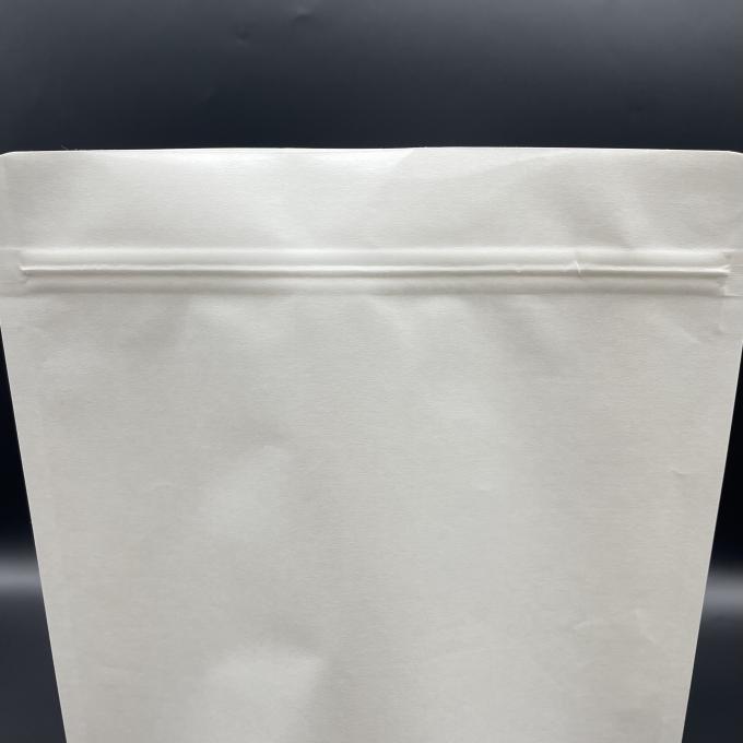 맞춤형 건조식품 포장 봉지 비어있는 흰색 크래프트 종이 봉지 1
